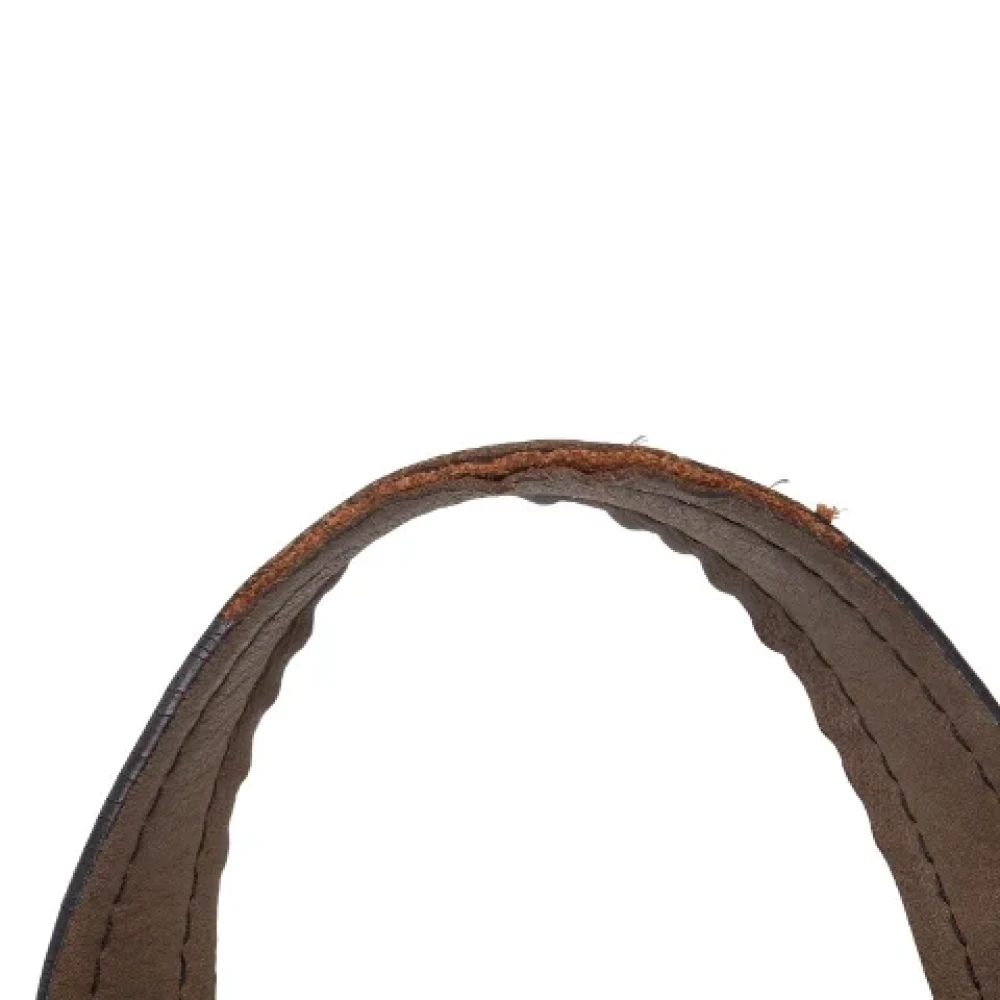 Loewe Pre-owned Leather handbags Brown Dames