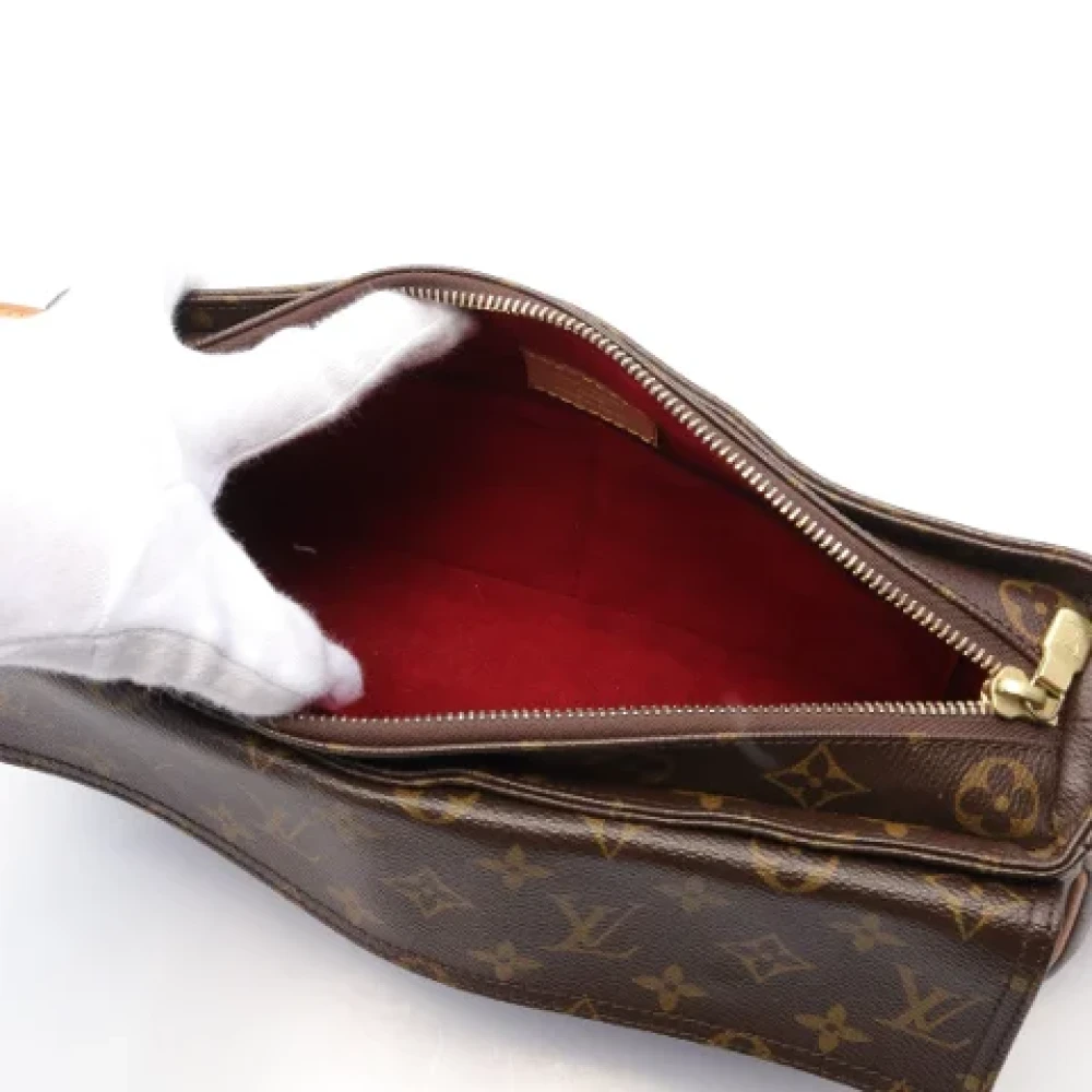 Louis Vuitton Vintage Pre-owned Leather louis-vuitton-bags Brown Dames