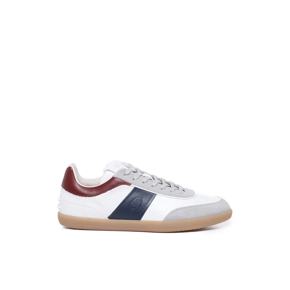 Tod's Men's Suede Sneakers With Leather Details