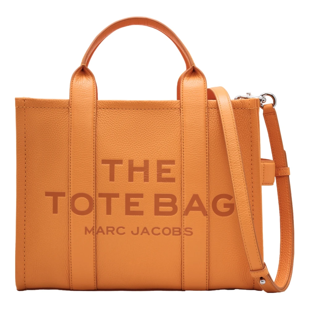 Marc Jacobs Stijlvolle Medium Traveller Tote Tas Orange Dames