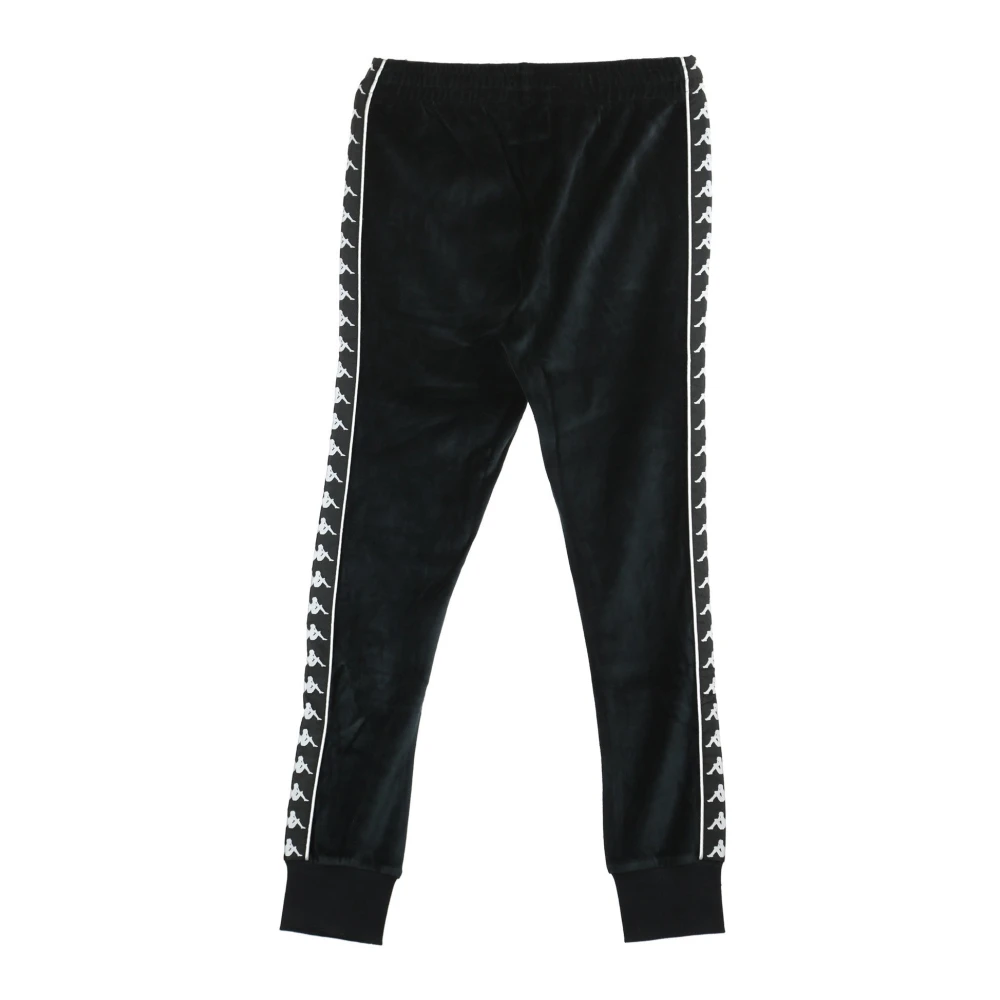Kappa Heren Zwart Wit Sweatpants Tracksuit Black Heren