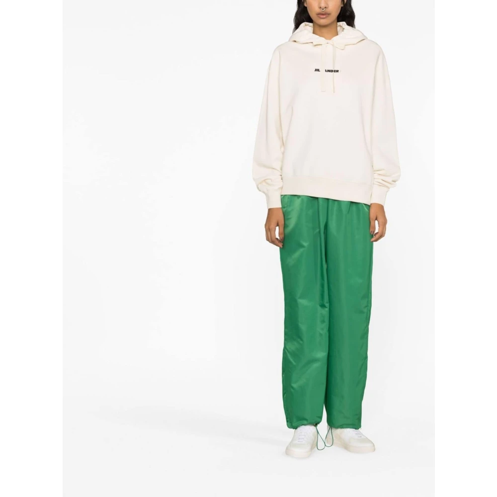 Jil Sander Lange Mouw Sweatshirt Beige Heren