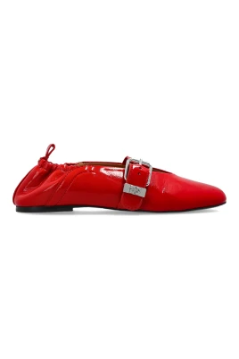 Feminine Buckle Ballerina