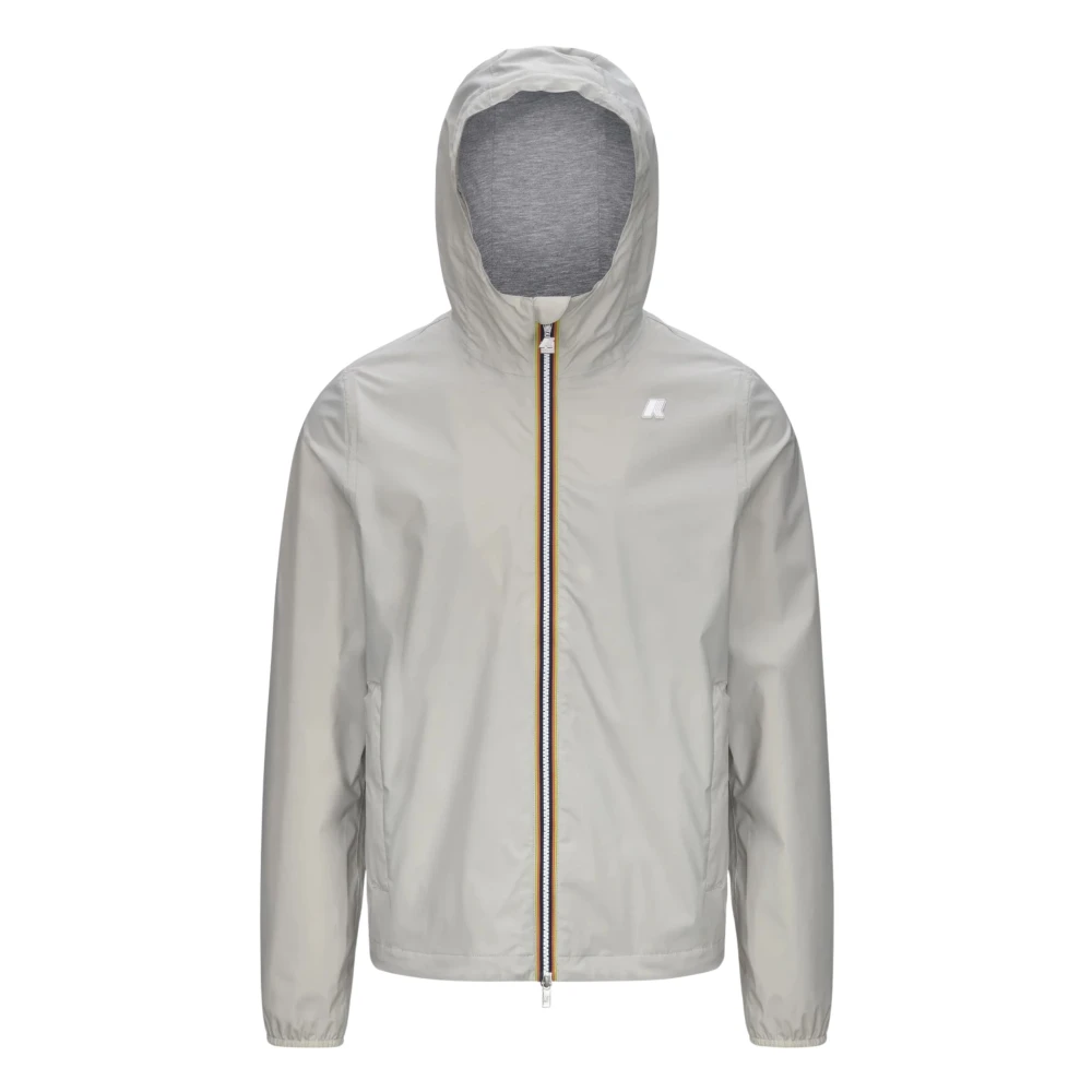 K-Way Men's Beige Jack Stretch Nylon Jersey