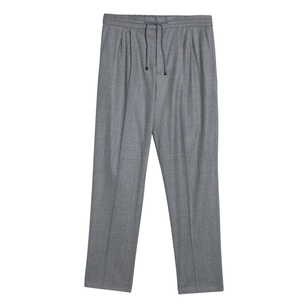 BRUNELLO CUCINELLI Joggingbroek voor actieve levensstijl Gray Heren