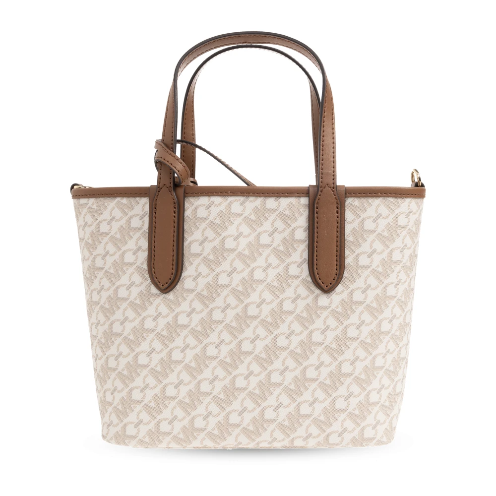 Michael Kors Eliza XS shopper tas Beige Dames