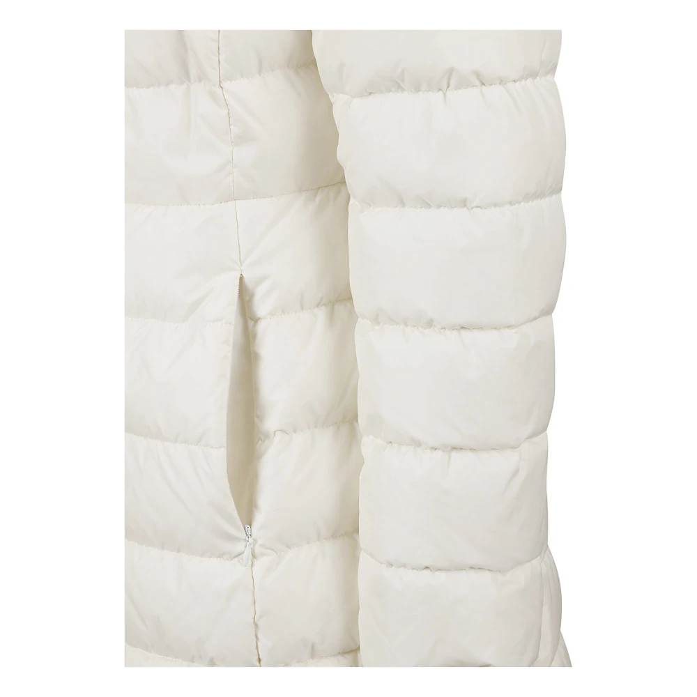 Herno Witte Polyamide Jas Gemaakt in Roemenië White Dames