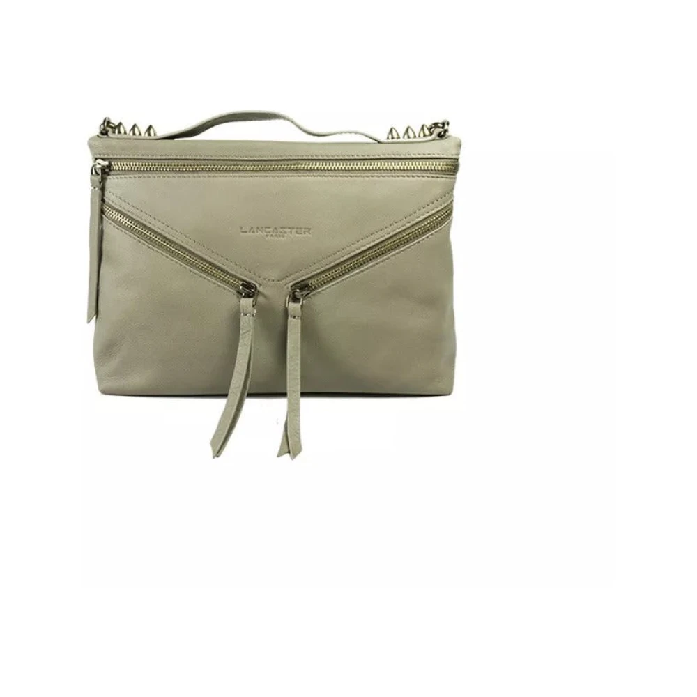 Lancaster Vintage leren schoudertas zacht Brown Dames
