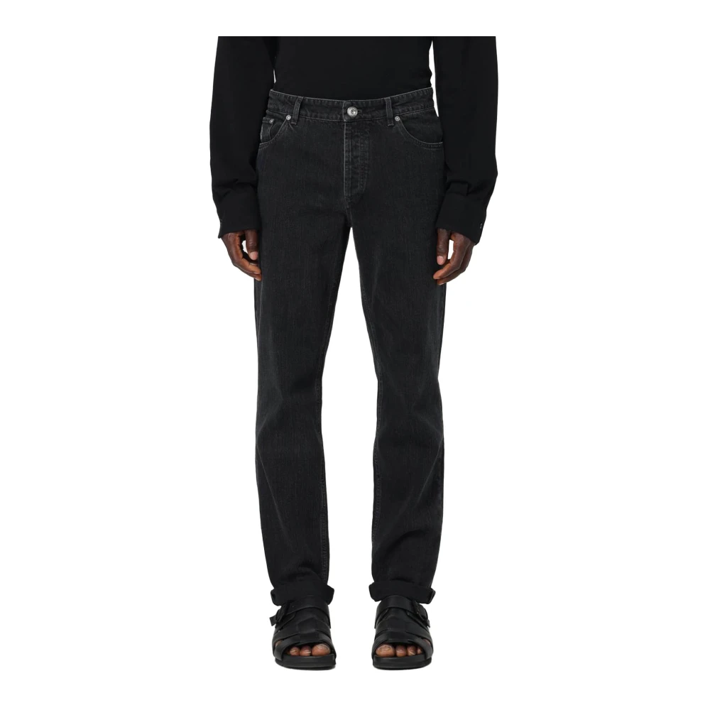 BRUNELLO CUCINELLI Stijlvolle Jeansbroek Black Heren