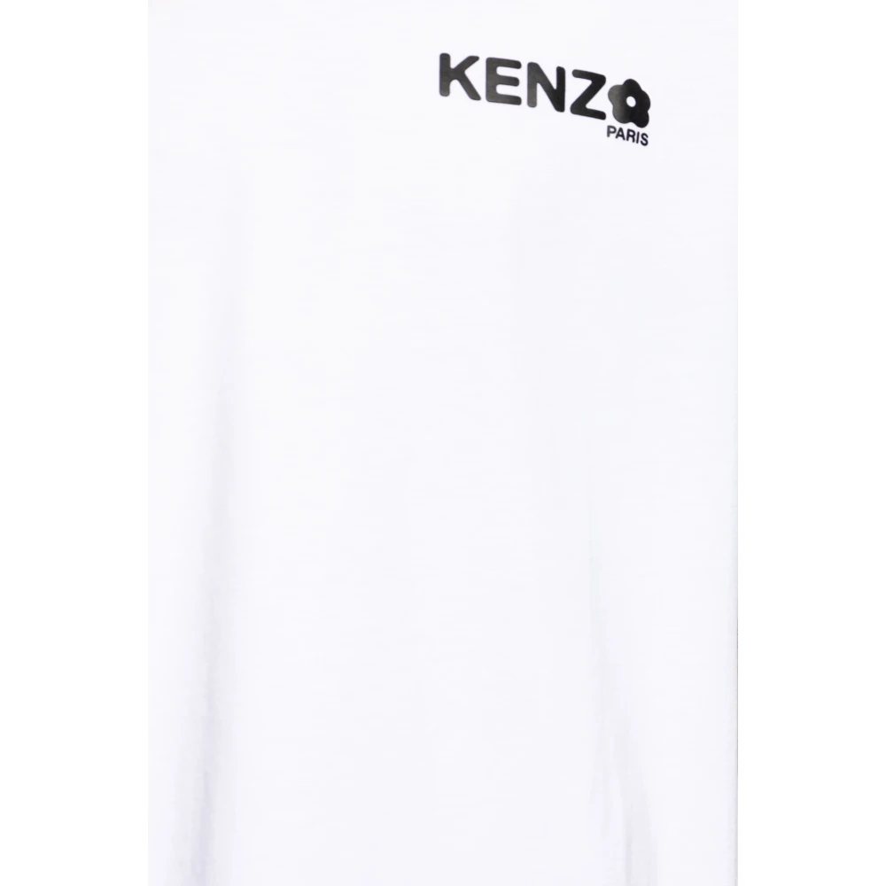 Kenzo T-shirt met logo White Heren