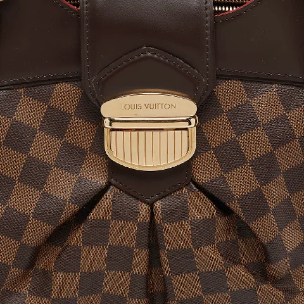 Louis Vuitton Vintage Pre-owned Canvas shoulder-bags Brown Dames