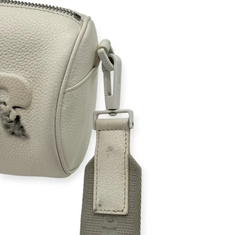 Dior Vintage Pre-owned Leather dior-bags White Dames