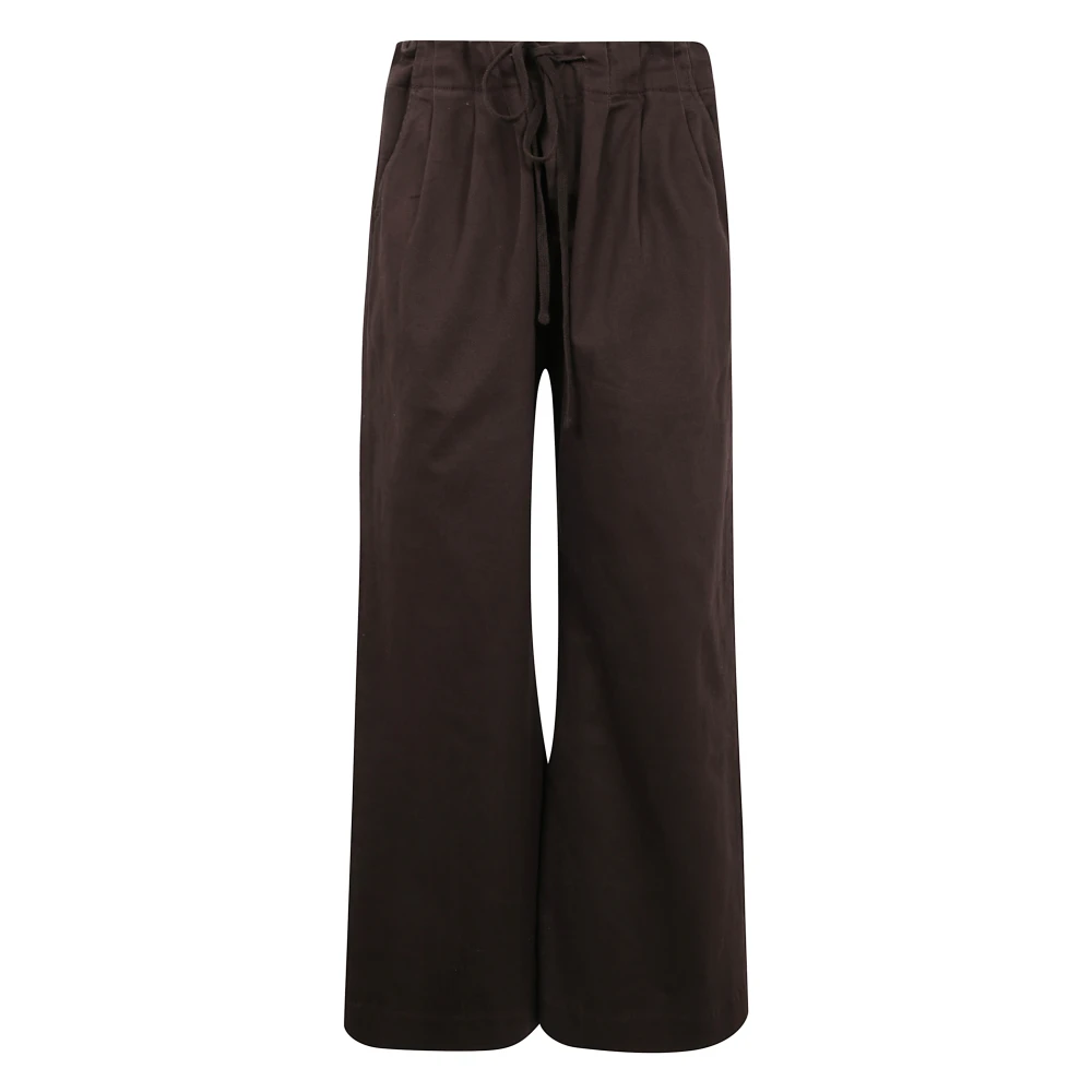 Entire Studios Slim Fit Casual Broek Brown Dames