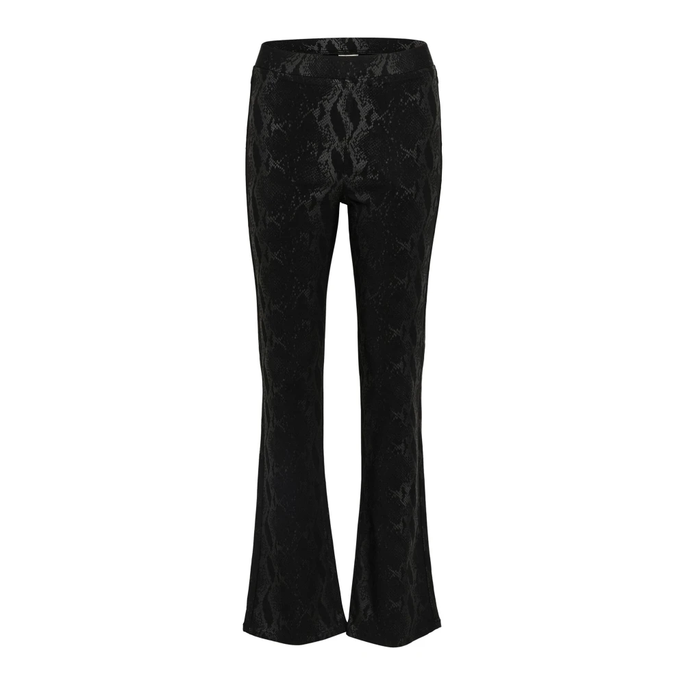 Kaffe Slim-fit Jegging Broek Zwart Diep Black Dames