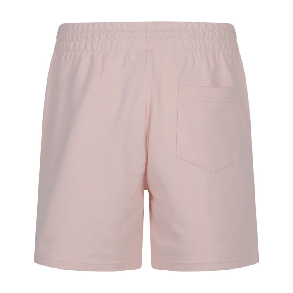 Casablanca Grieks Tempel Rubber Patch Shorts Pink Heren