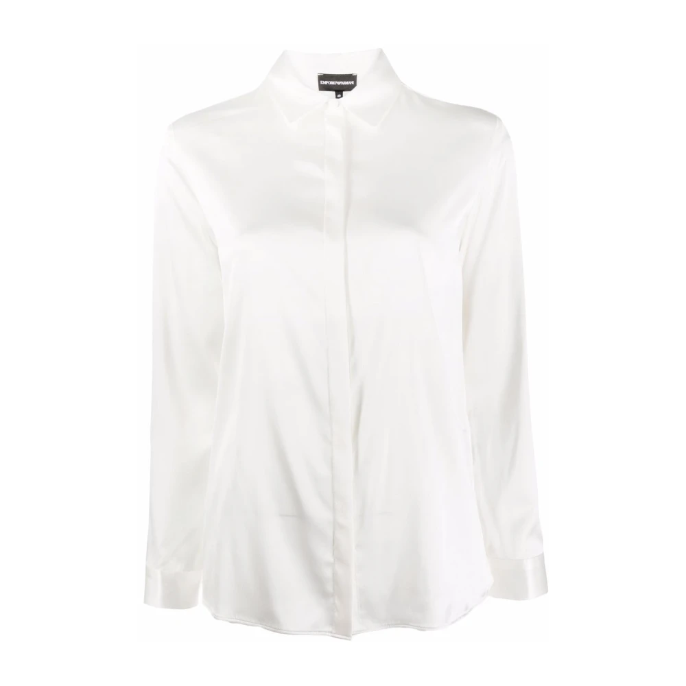 Emporio Armani Mujer Blanco Blusas Y Camisas, Talla: L