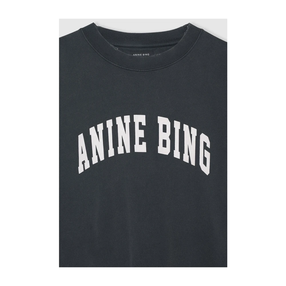 Anine Bing Tyler Sweatshirt Black Dames