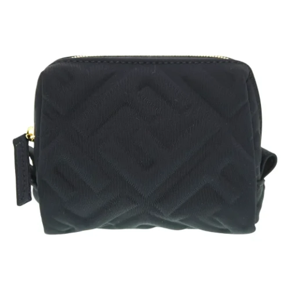 Fendi Vintage Pre-owned Fabric clutches Black Dames