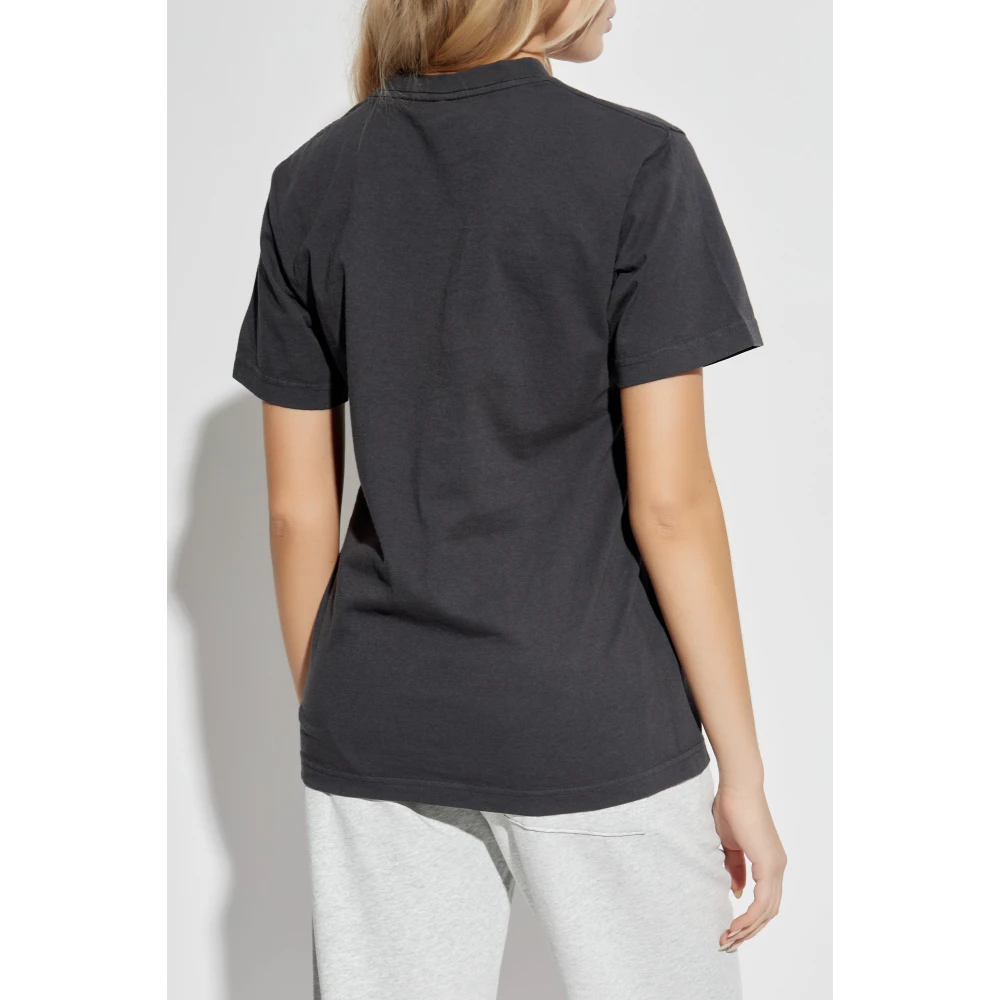Sporty & Rich T-shirt The Mountain Black Unisex