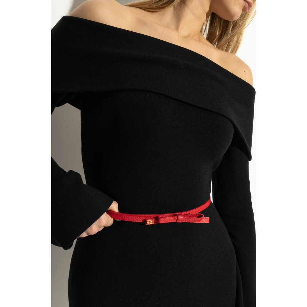 By Malene Birger Leren riem Boom By Herenne Birger Red Dames