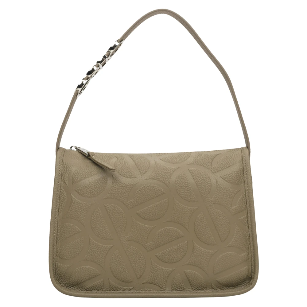 Estro Grijze & Bruine Schoudertas voor Vrouwen Er00114942 Brown Dames