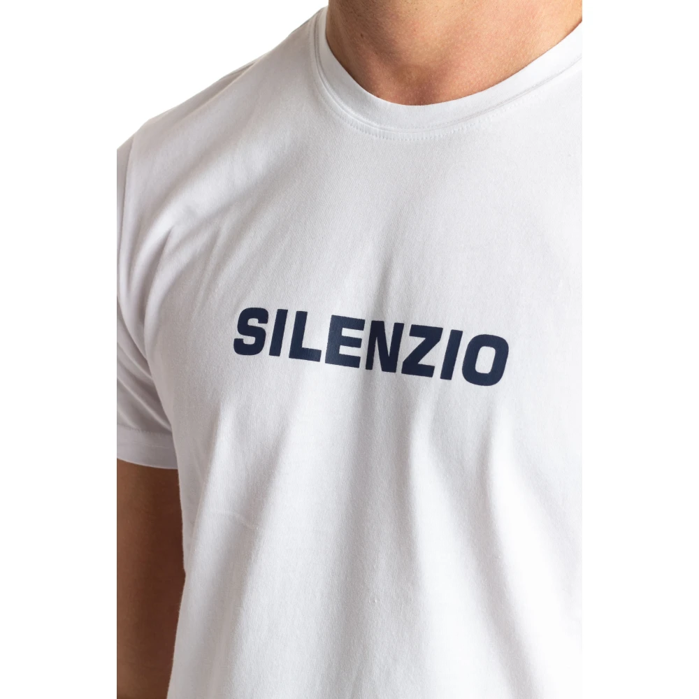 Aspesi Witte Katoenen Relaxte Fit T-shirt White Heren