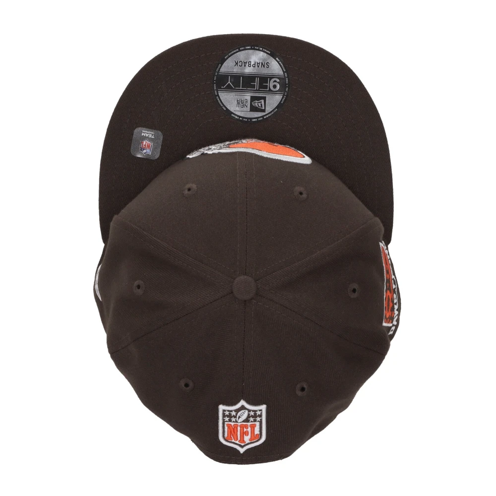 new era Cleveland Browns NFL Draft Hat Brown Unisex