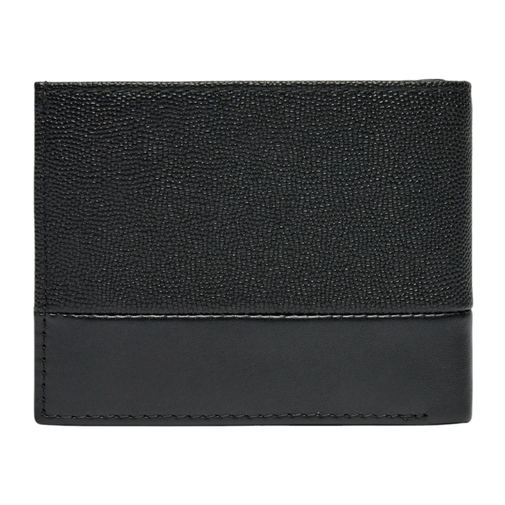 Calvin Klein Heren Leren Portemonnee Lente Zomer Collectie Black Heren