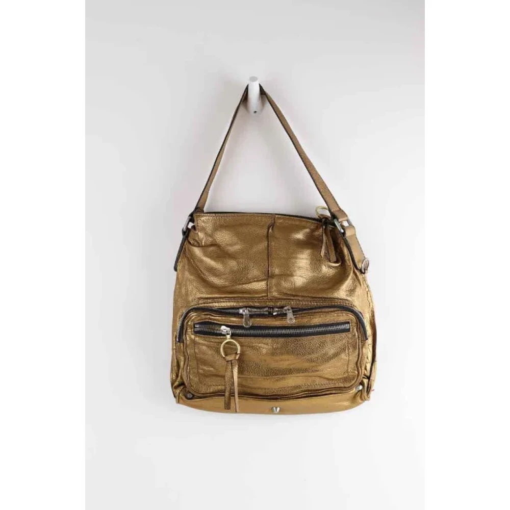 Chloé Pre-owned Leather shoulder-bags Yellow Dames