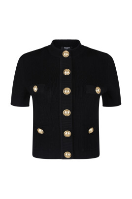 cardigan-noir-a-boutons-en-relief