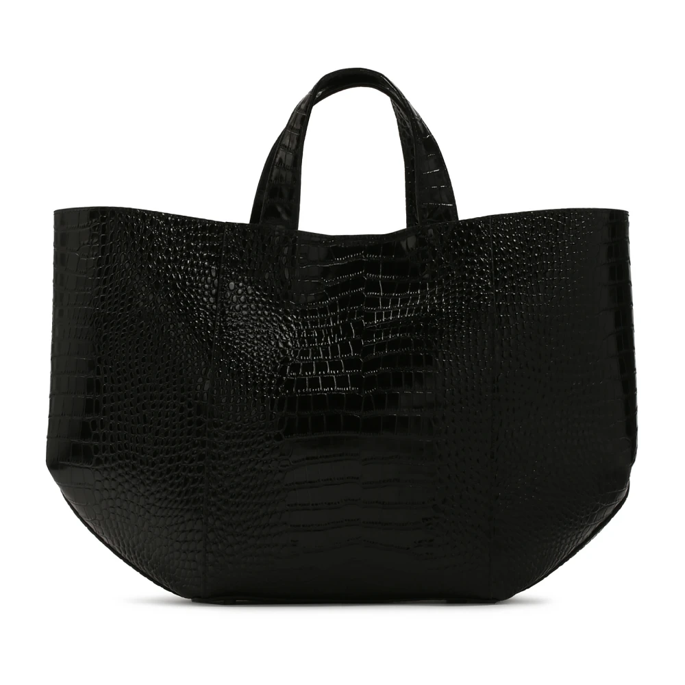 Kazar Studio Grote leren tas Black Dames