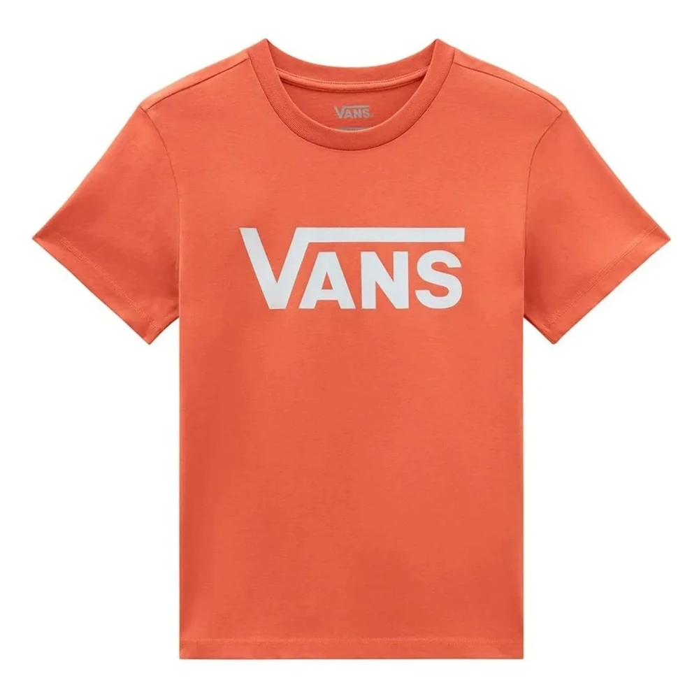 Vans Flying V T-shirt Orange Dames