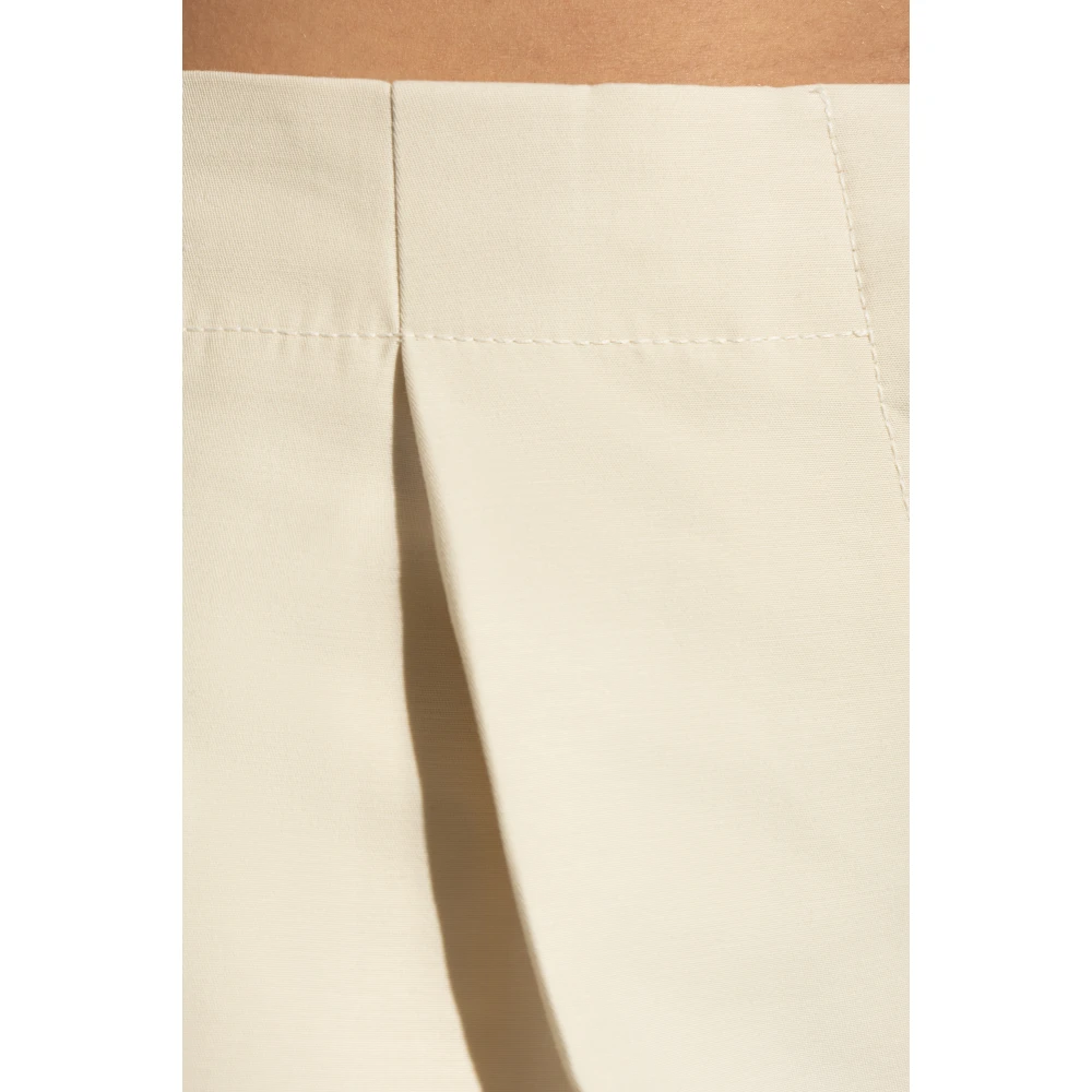 Marni Katoenen Bermuda's Beige Dames