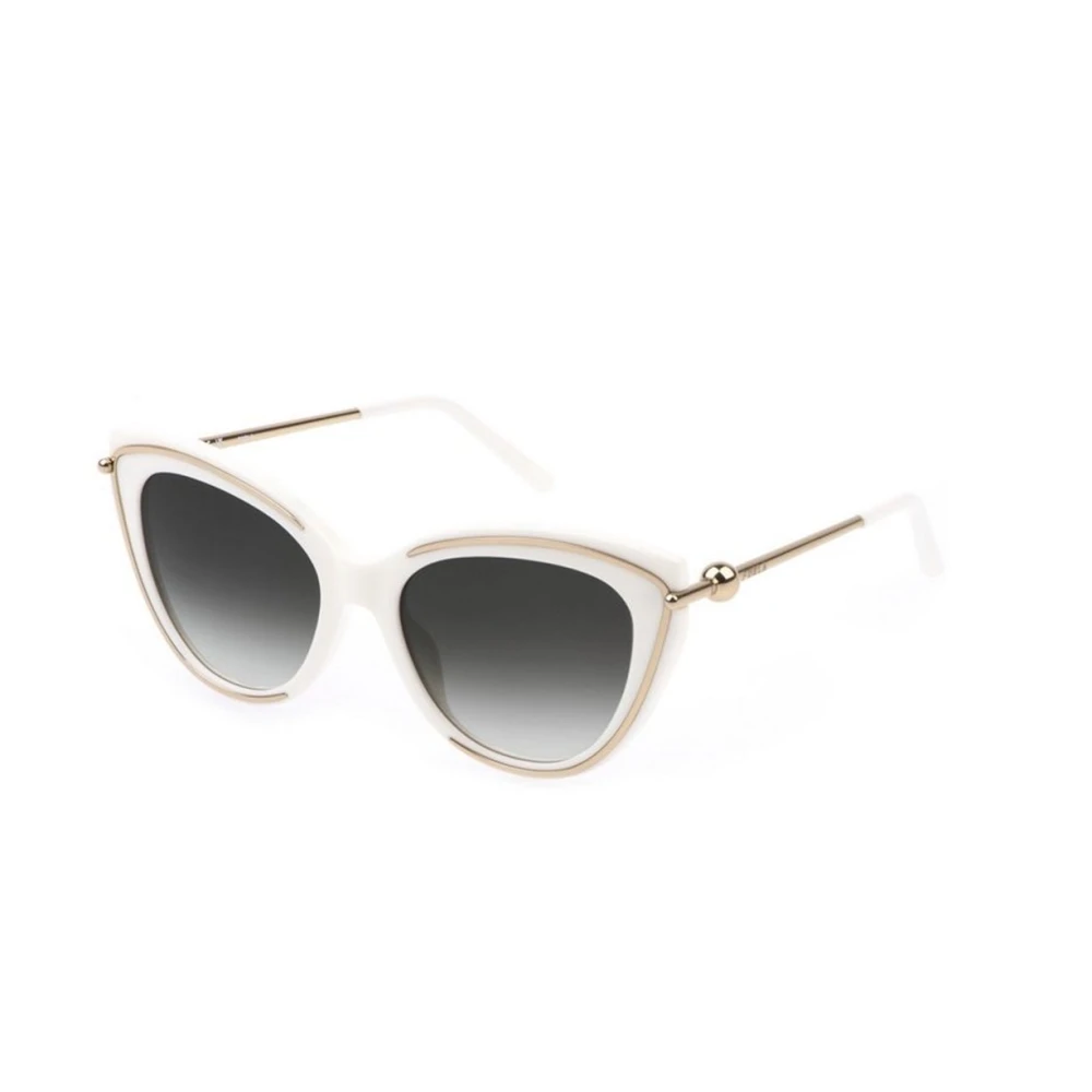 Furla Women's White Sunglasses, 55 Mm, Sfu889 Sunglasses
