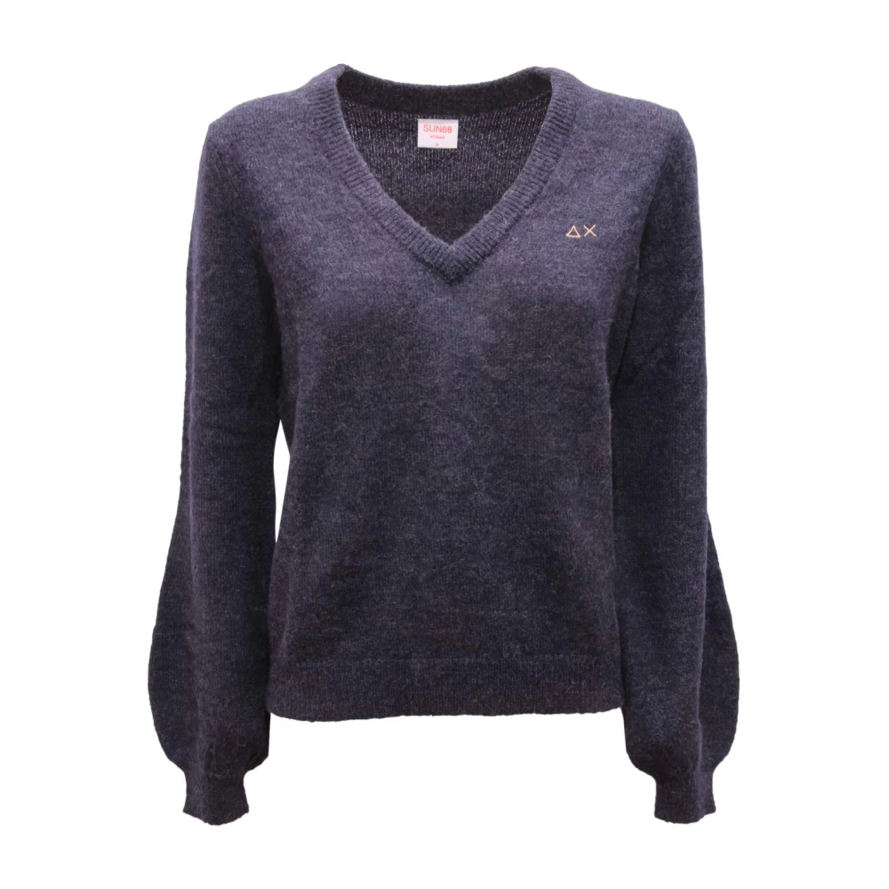 Knitwear > V-neck Knitwear - - Sun68 - Modalova