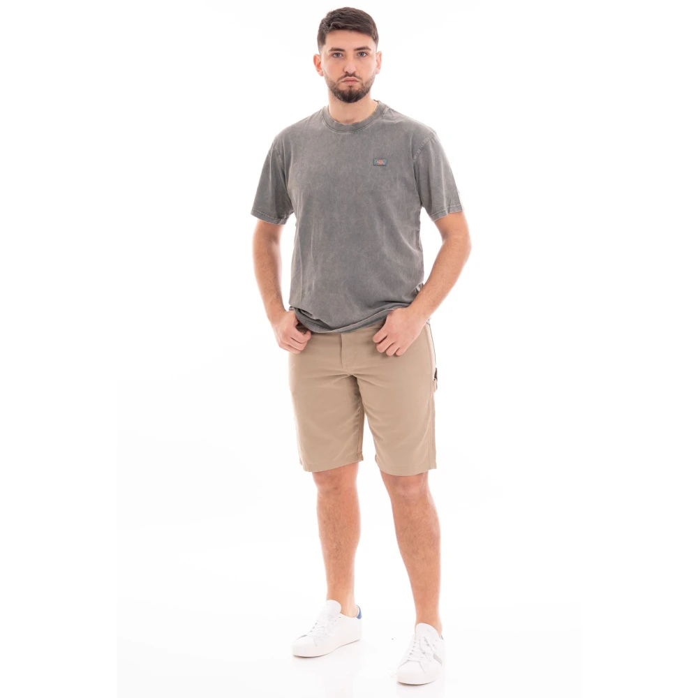 Dickies Canvas Bermuda Shorts voor Mannen Beige Heren