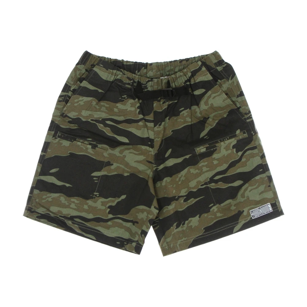 HUF Camo Heren Casual Shorts Green Heren