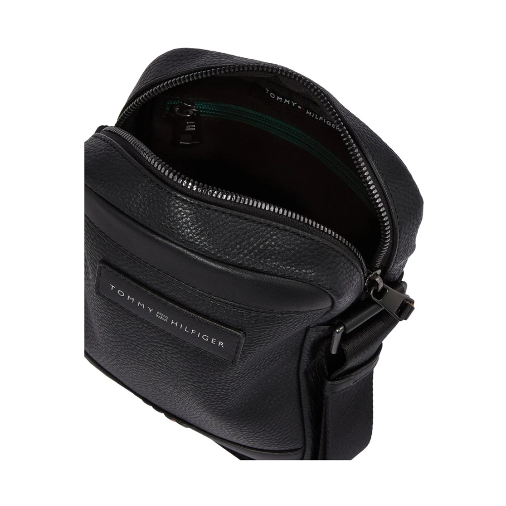 Tommy Hilfiger Zwarte Crossbodytas voor mannen Black Heren