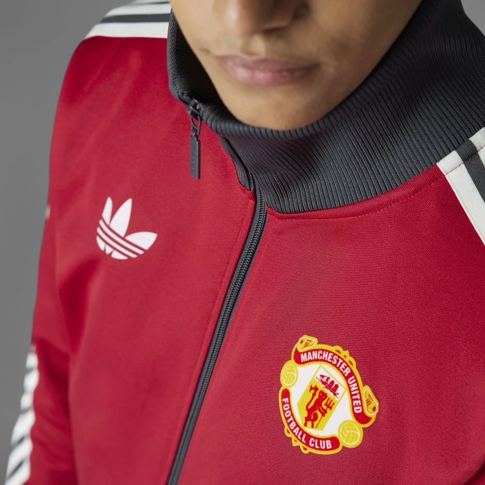 Adidas Beckenbauer Track Top Red Heren
