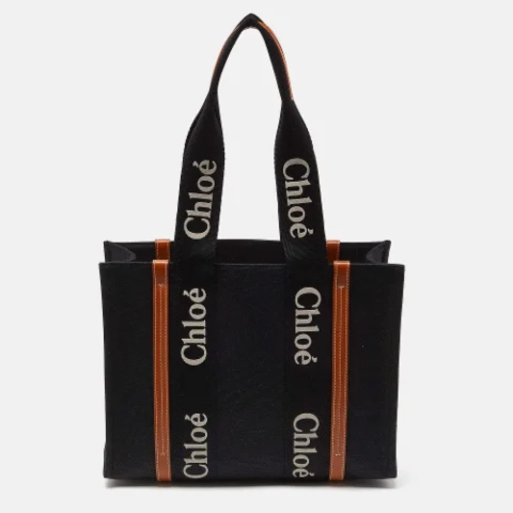 Chloé Pre-owned Canvas totes Black Dames