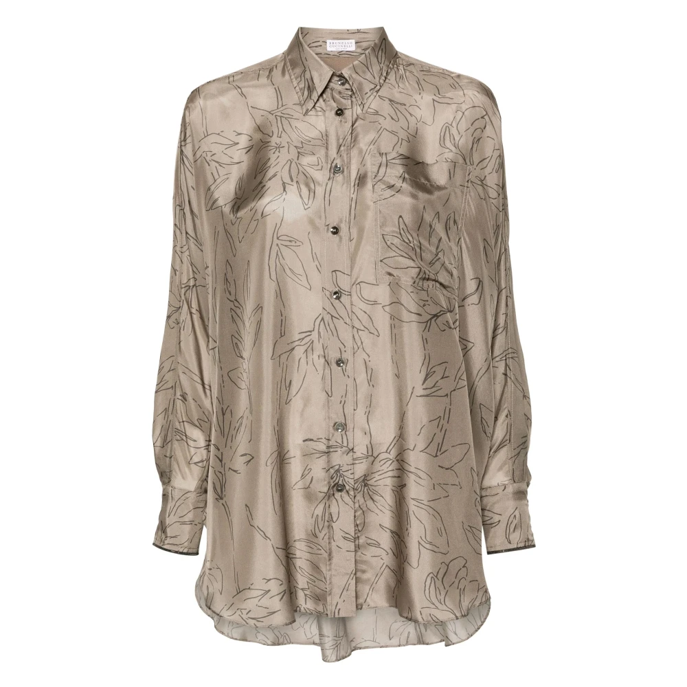 Blouses & Shirts > Shirts - - Brunello Cucinelli - Modalova