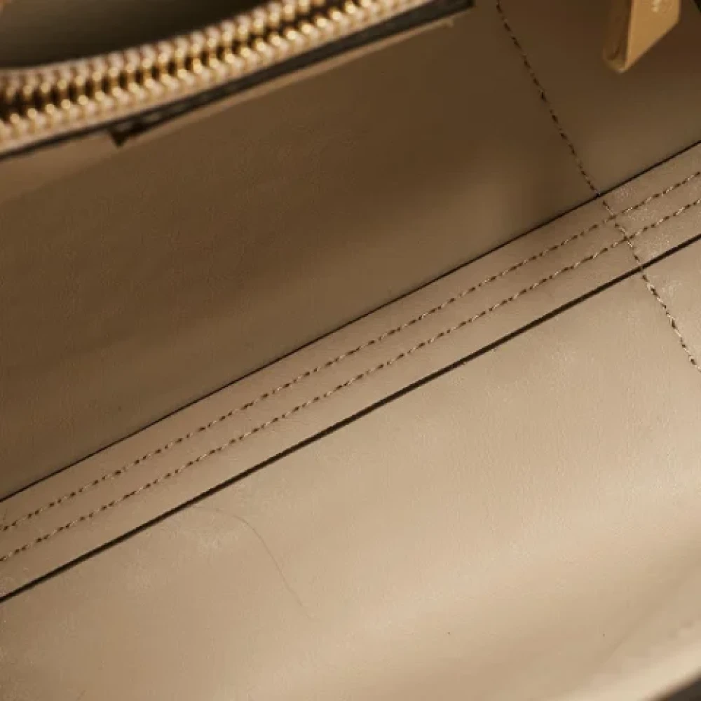 Michael Kors Pre-owned Leather totes Beige Dames