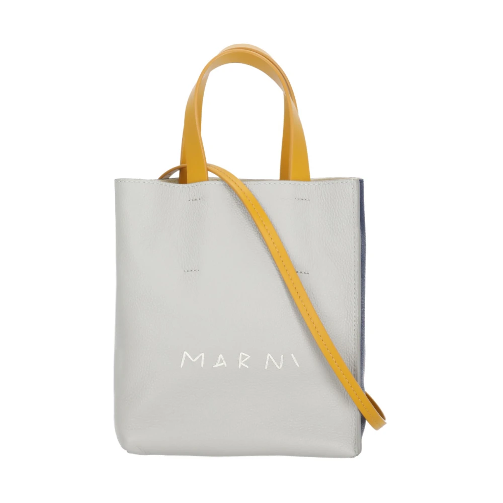 Marni Vrouw Multicolor Tassen Dames, Veelkleurig, One Size, Leer, Museo Soft Mini