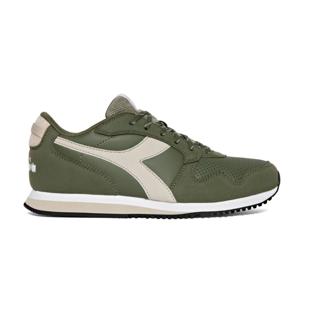 Diadora Men's Green Urban Casual Sneakers