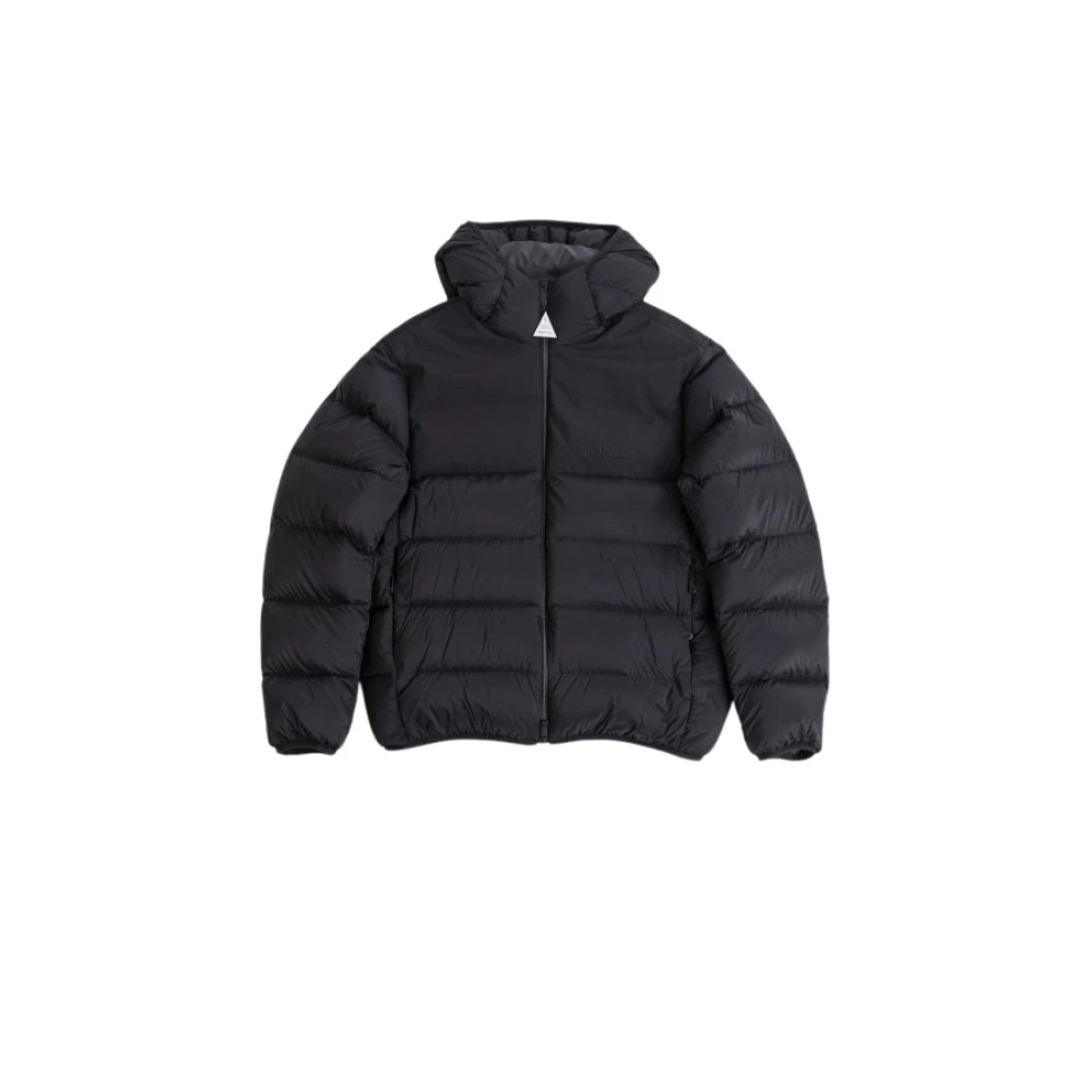 Moncler Zwarte donsjas Veumont Black Heren