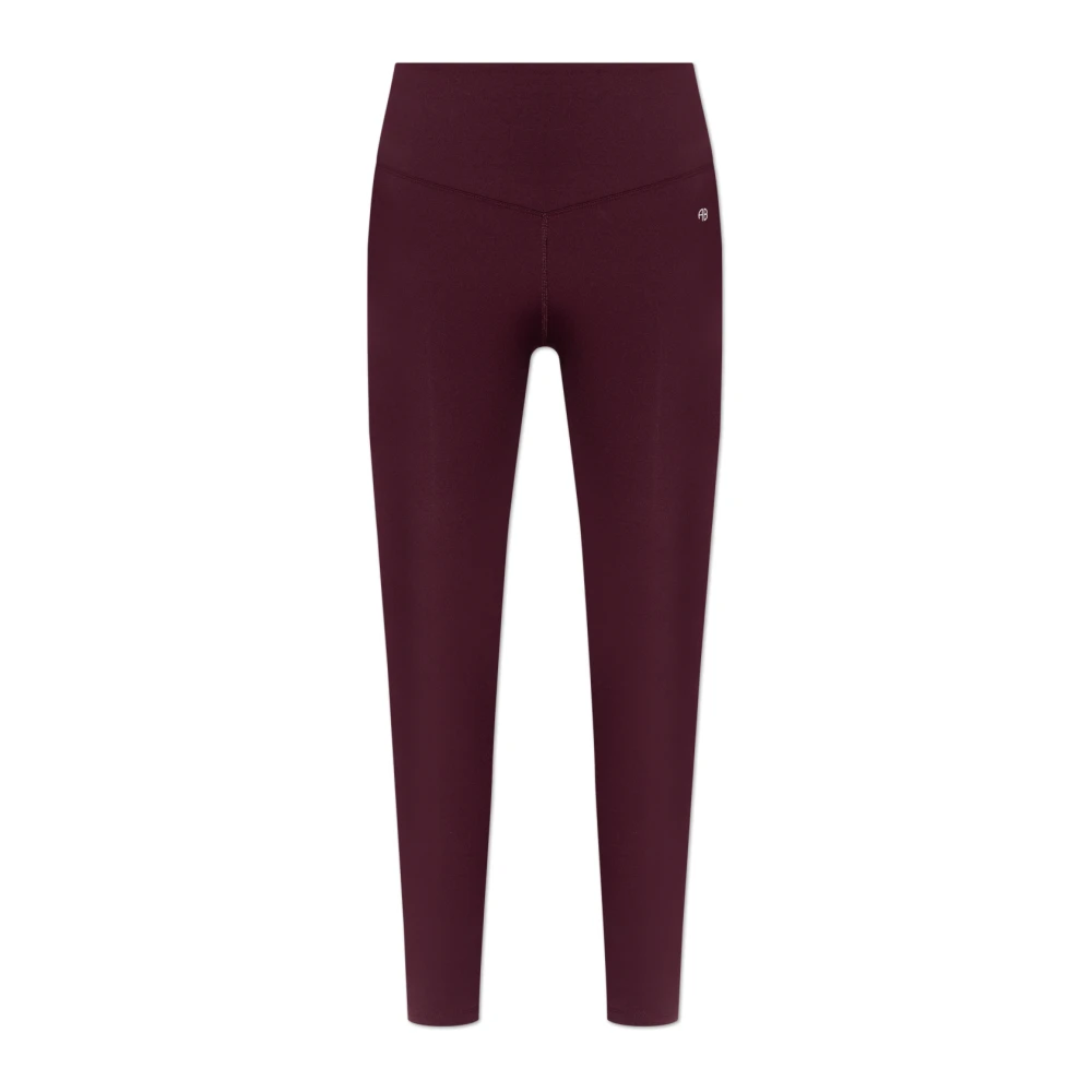 Anine Bing Leggings Blake uit de Sport-collectie Red Dames