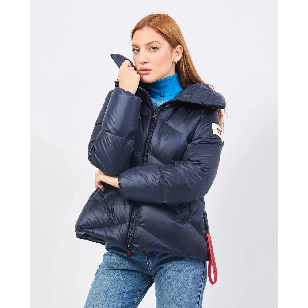 Afterlabel Blauwe Helsinki Dames Donsjas Blue Dames
