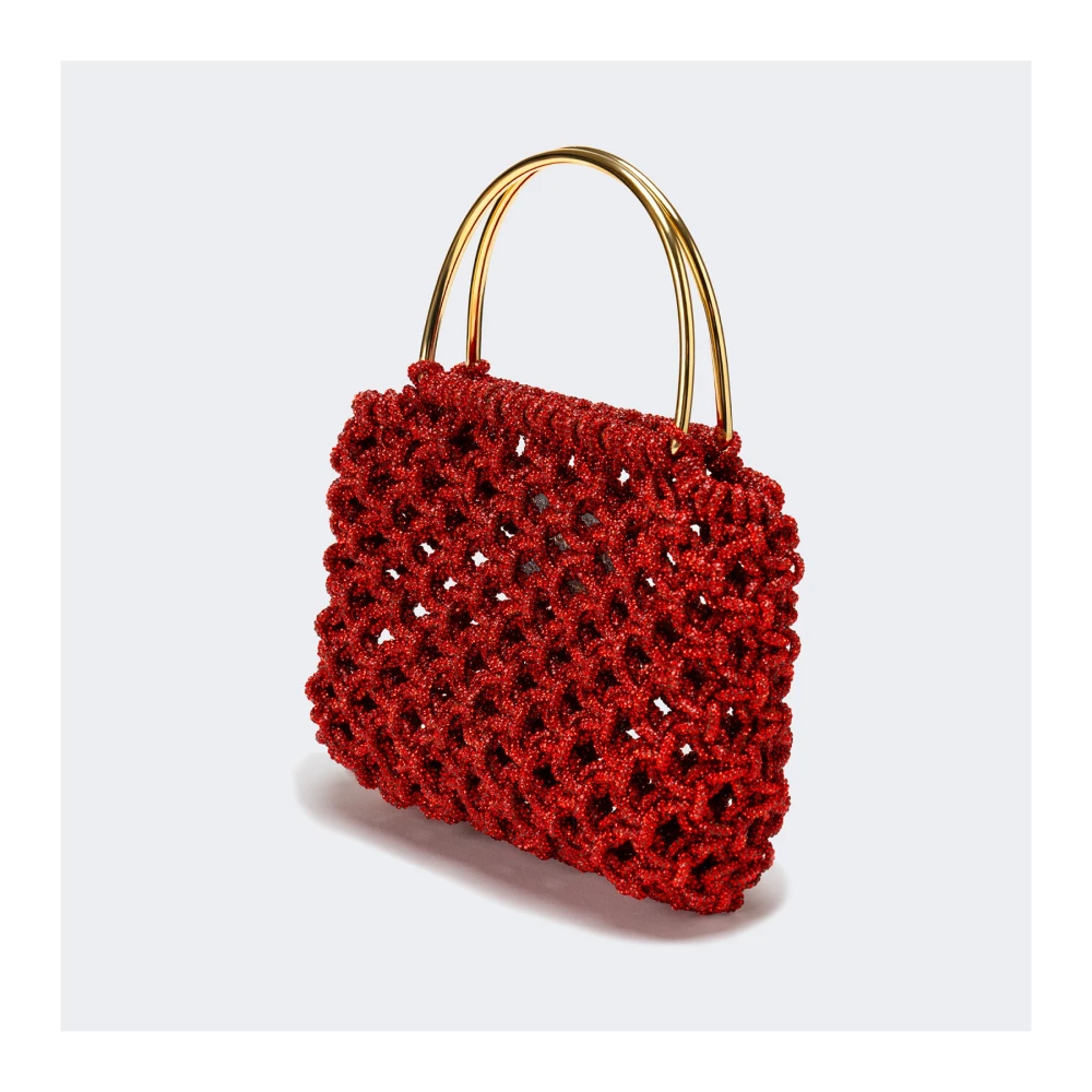 Hibourama Stijlvolle Alice Handtas Red Dames