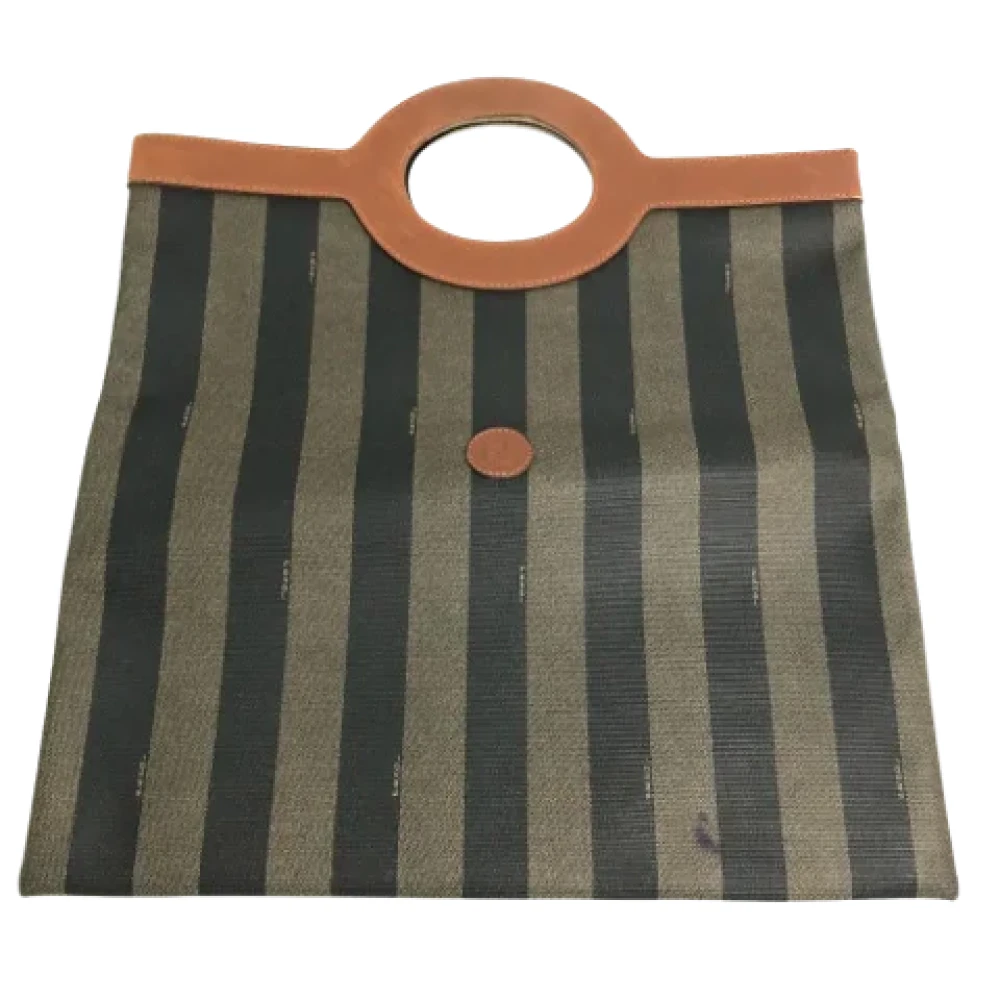Fendi Vintage Pre-owned Fabric fendi-bags Green Dames