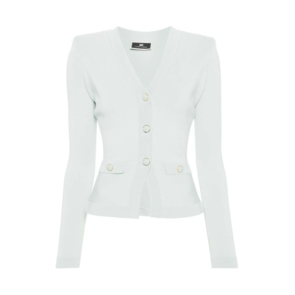 Elisabetta Franchi Mintgroene Visserstrui Green Dames